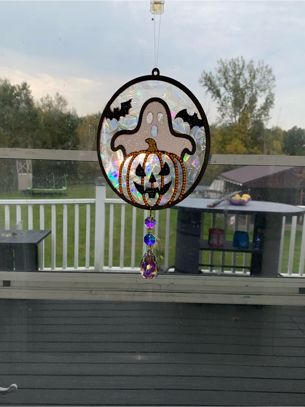 Halloween suncatcher